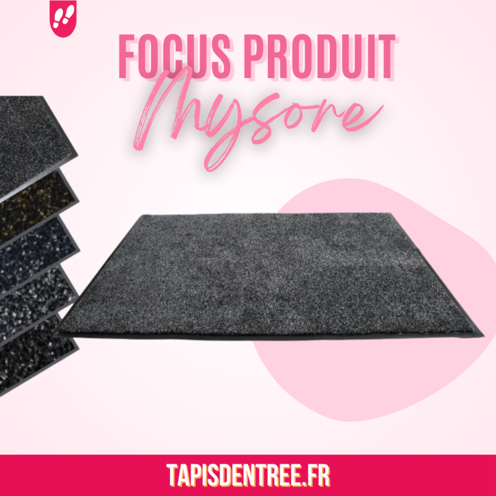 Focus produit : tapis d’entrée Mysore