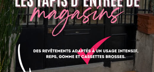 Les tapis d'entrée de magasins