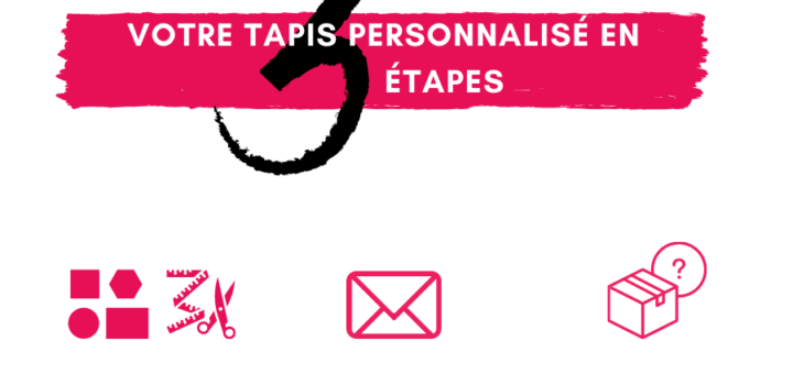 Vos tapis personnalisés en seulement 3 étapes avec Tapis d’Entrée