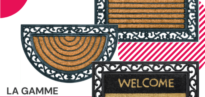 Focus tapis d'entrée gamme Bahamas