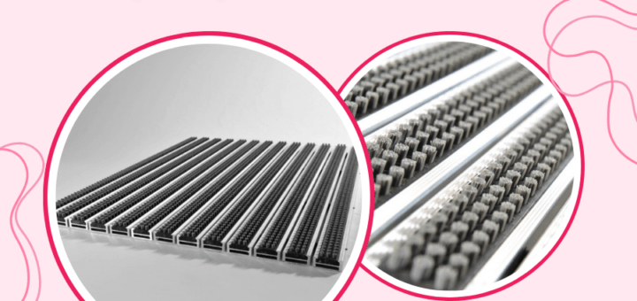 Valoriser son entrée avec un tapis d'entrée structure aluminium